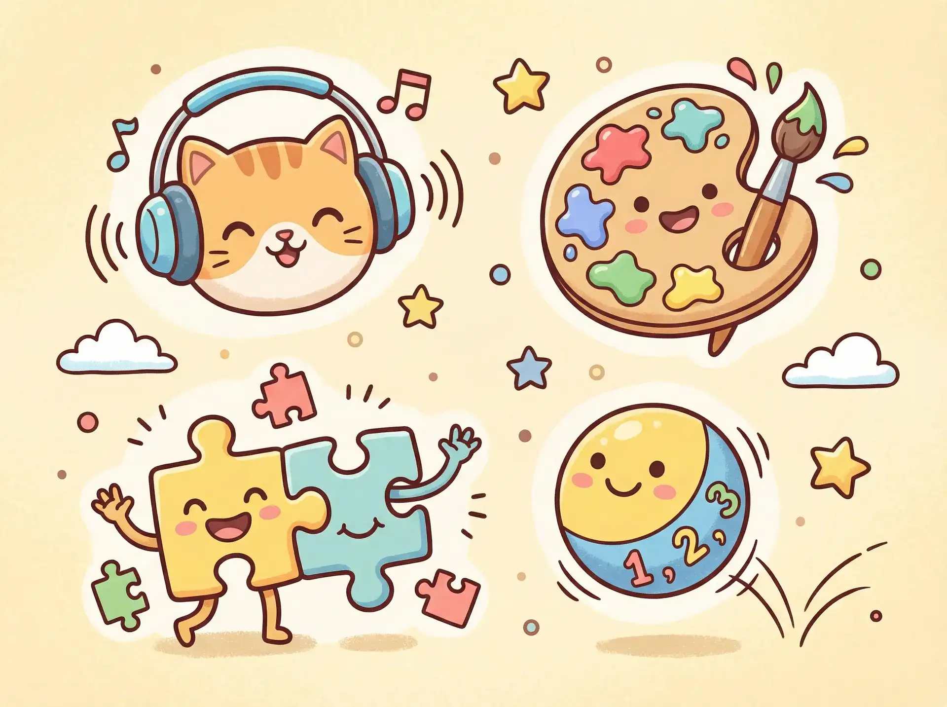 小朋友的手工作品 - 金瓶高清完整版 益智创作